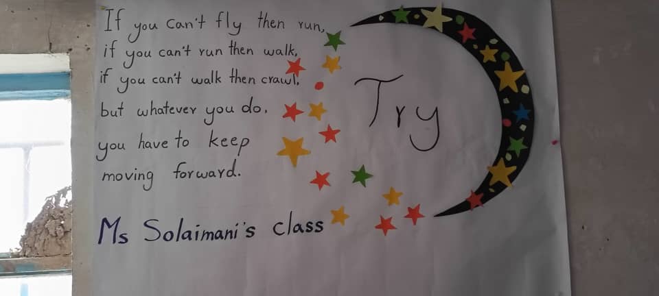 Afghan Girls Use Art to Speak Out for Their Rights